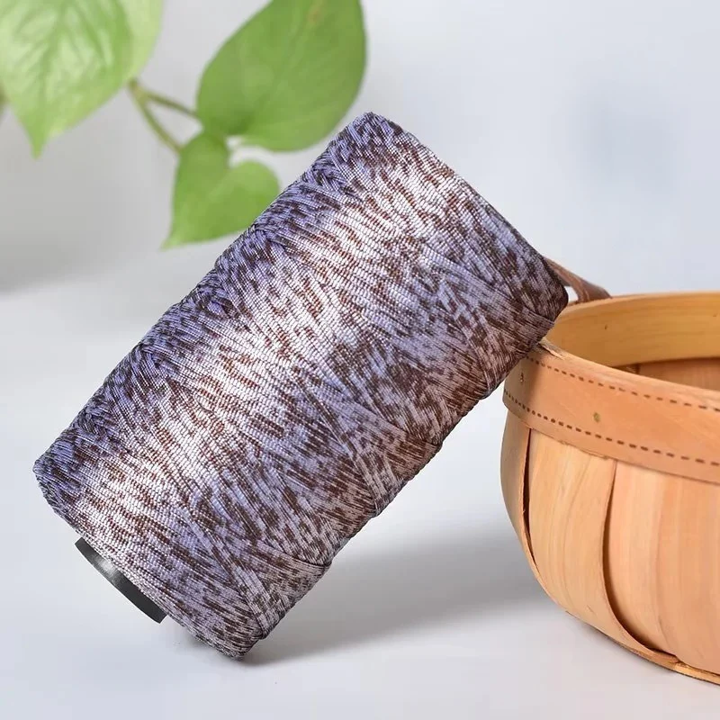 Ice Silk Thread for Summer Crochet – 250g Roll, 2.5mm Thick