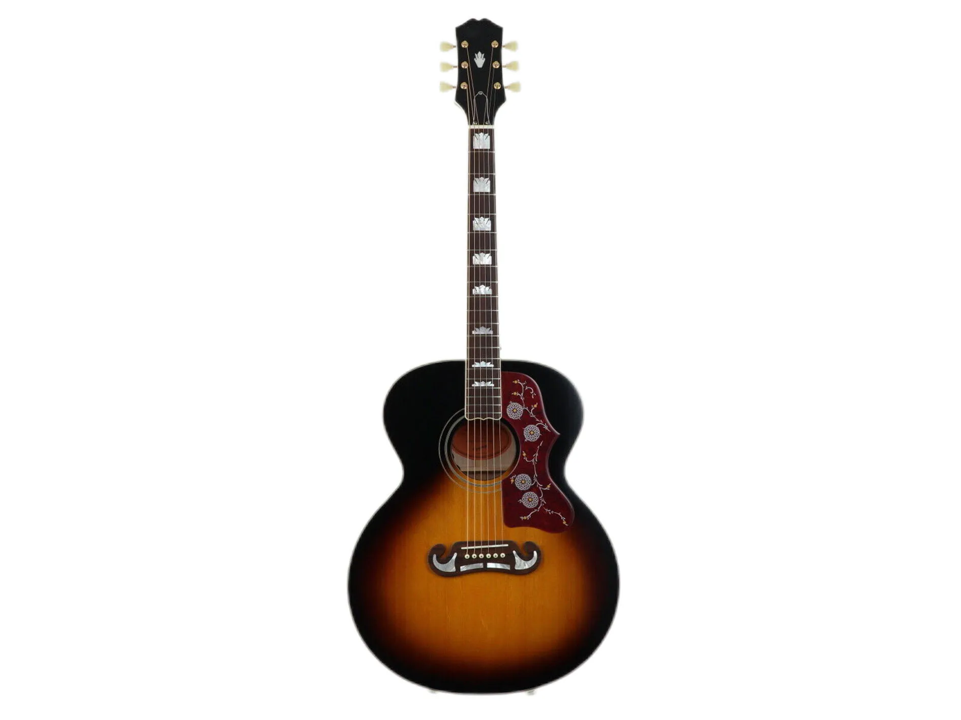

Masterbilt J-200 старинная гитара Sunburst