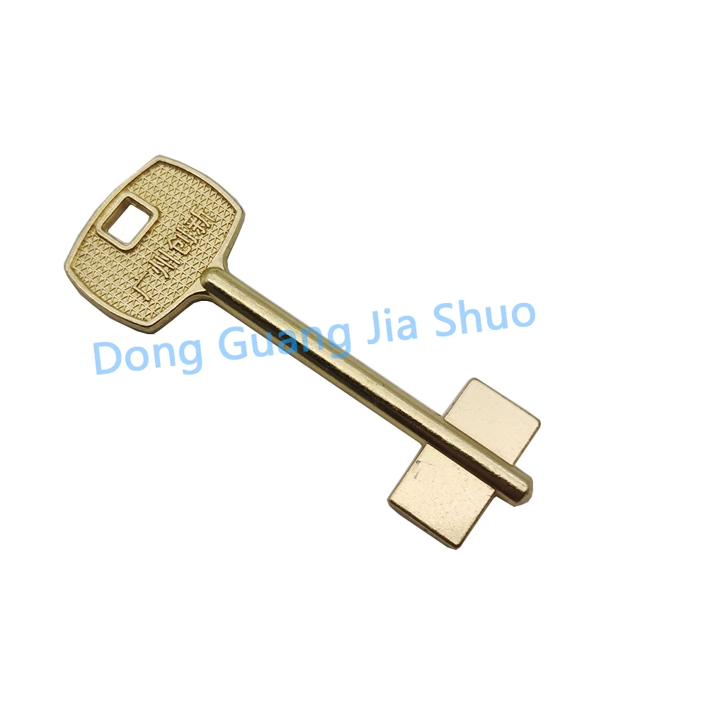 10pcs Anti Theft Door Key Embryo Flagpole Key Variant BRASS Blanks For Locksmith JS 3001