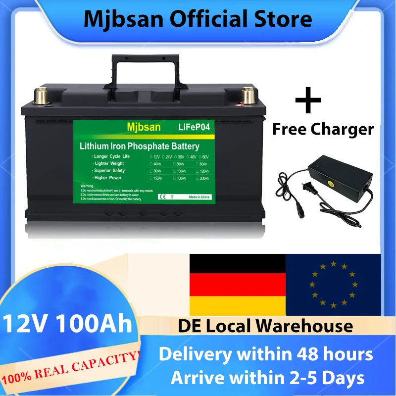 Batterie 12v 100ah Wieviel Kwh