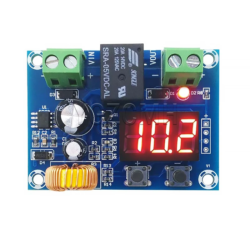 

XH-M609 DC 12V-36V модуль зарядного устройства защита от переразряда аккумулятора Точная плата модуля защиты от пониженного напряжения