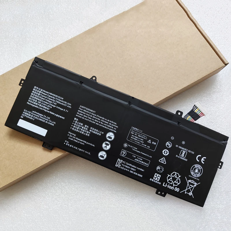 Bateria para Huawei Matebook x Pro Grau a Pro 14 Kpl-w00 Klv W29c Ach W29 W19c W29b Klvl Wfe9 Klvc Wfh9l Wx9