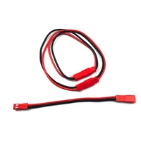 5Pcs RC 10/15/20cm JST Male Female Connector Plug Extension Wire Cable Harness for RC Model Car Aircraft JST 2-Pin Plug Parts - Image 2