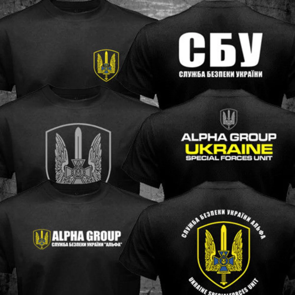 

Spetsnaz Ukraine Special Forces Alpha Group Military T-Shirt. Summer Cotton Short Sleeve O-Neck Mens T Shirt New S-3XL