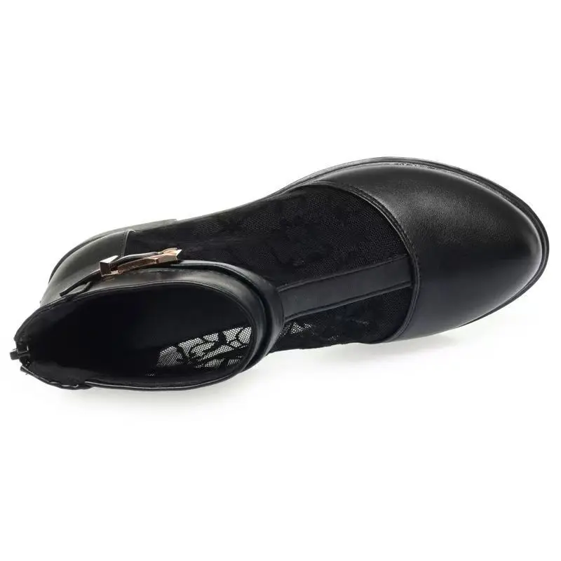 حذاء نسائي كعب شبكي Shop1104695742 Store