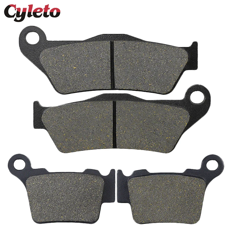 

Motorcycle Front Rear Brake Pads for Husqvarna CR TE TC 125 250 300 449 450 FC 250 350 450 FE FX 350 450 501 WR 125 TXC 310 510