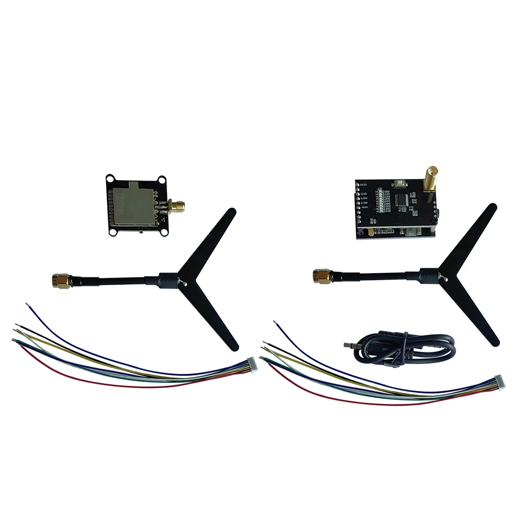 

FPV 1.2G 0.1mW/25mW/200mW/800mW 9CH Transmitter TX & Receiver RX FPV Combo Quad Enhancement Booster for RC Models Drone