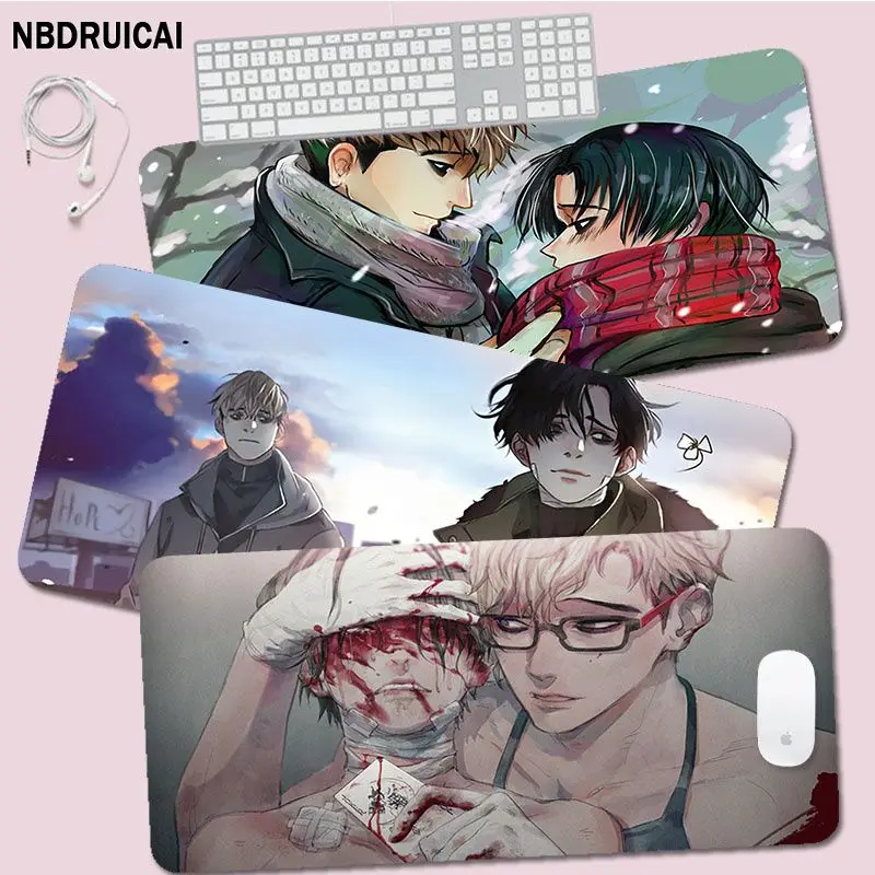 

Killing Stalking Top Quality Comfort Mouse Mat Gaming Mousepad Size For Keyboards Mat Boyfriend Gift