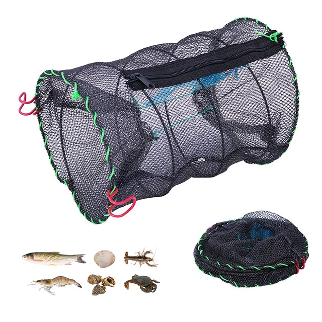 4 Pack Fishing Bait Trap Crab Trap Minnow Trap Crawfish Trap