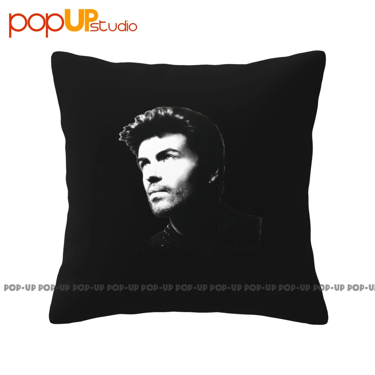 Print George Michael Songs Pillowcase Throw Pillow Cover For Sofa Super Soft Anti-Bacterial