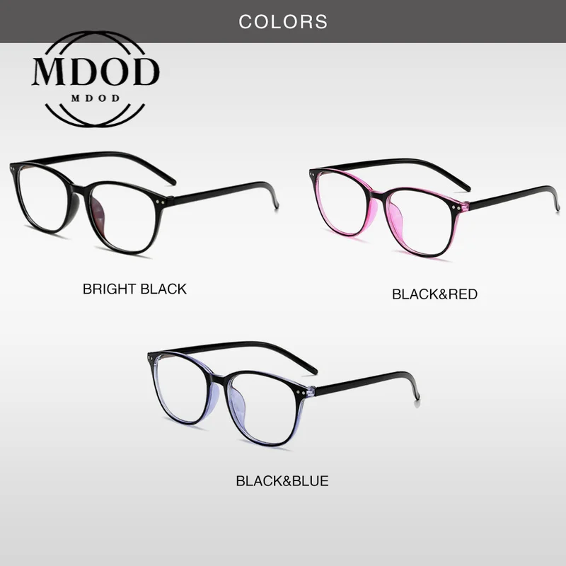 

2021 New Fashion Women Anti-blue Light Retro Myopia Glasses Frame Unisex-1 -1.5 -2 -2.5 -3 -3.5 -4 -4.5 -5