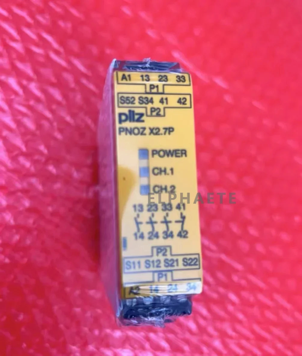 

1 шт. Новое реле безопасности PILZ PNOZ X2.7P No. 777305