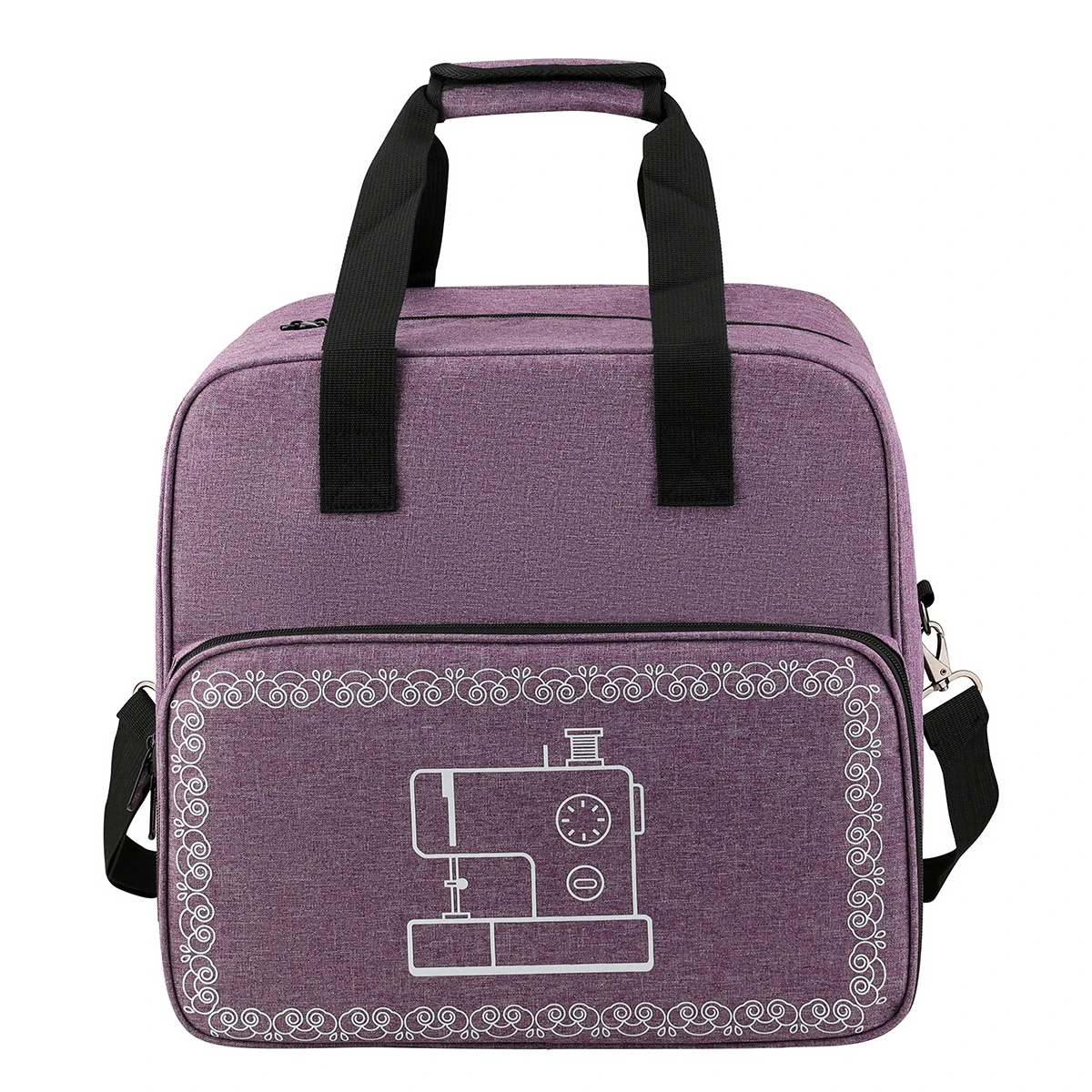 

Large Sewing Machine Bag Gray Color Storage Bag Tote Multi-functional Portable Travel Home Organizer Bag For Sewing Accessories