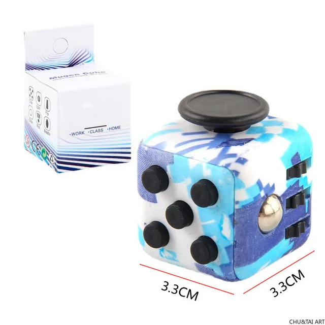 Stress Relief Dice Toy Decompression Dice Antistress Toys Fidgets Anti-stress Kids Anti Stress Games Fidget Toys For Kids Adults 3