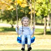 Rope Swing Seat With Rope & Mounting Rings Kids Baby Kids Toddler Plastic Swing Outdoor Indoor Swings Set Accessories 3