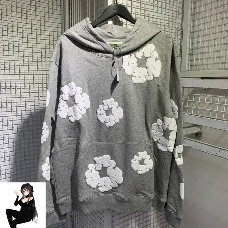 Рисунок 4 - Женские и мужские джинсовые толстовки с капюшоном