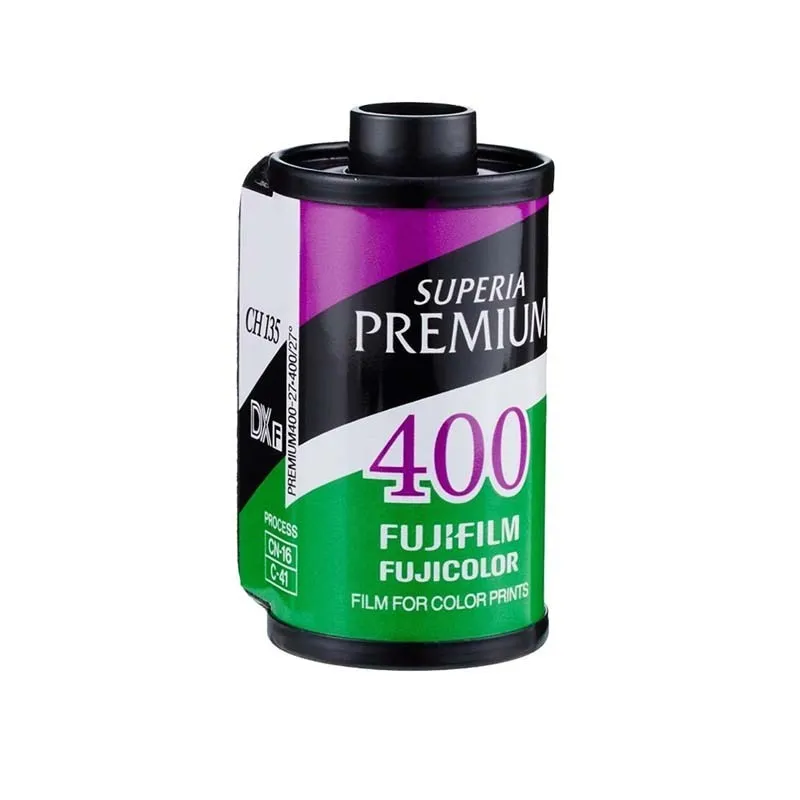 35mm Film 36 Exposure For Fujifilm Superia Premium 400 Color (Xtra 400 Upgrade Edition) For 135 Format Camera-Expiry Date: