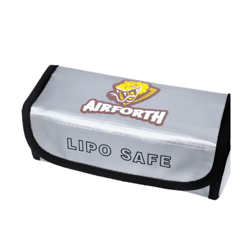 Airforth Silver 185x75x60mm Fireproof lipo bag