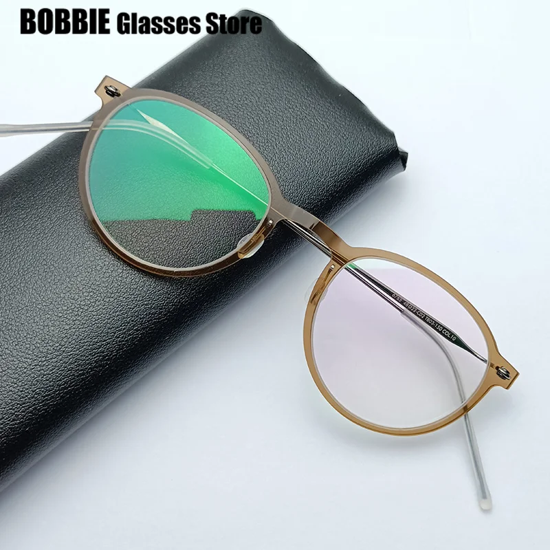 Handmade Denmark Brand Design 6765 Ultralight Glasses Frame