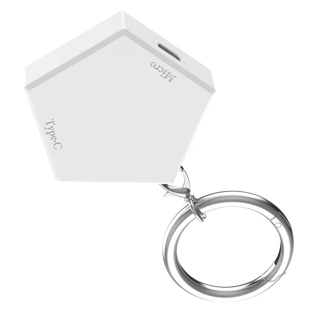 Magnetic Wireless Charging Base with Keychain