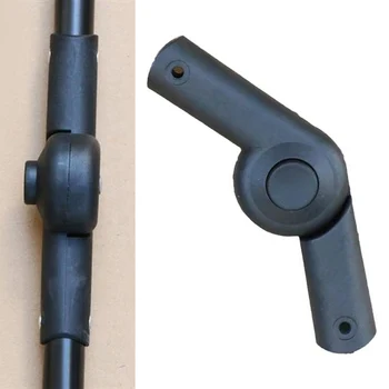 Camping Wagon Cart Trolley Push Rod Handle Joint 22mm ID Plastic Wagon Cart Handle Joint 210 Degree Bend Outdoor Tools
