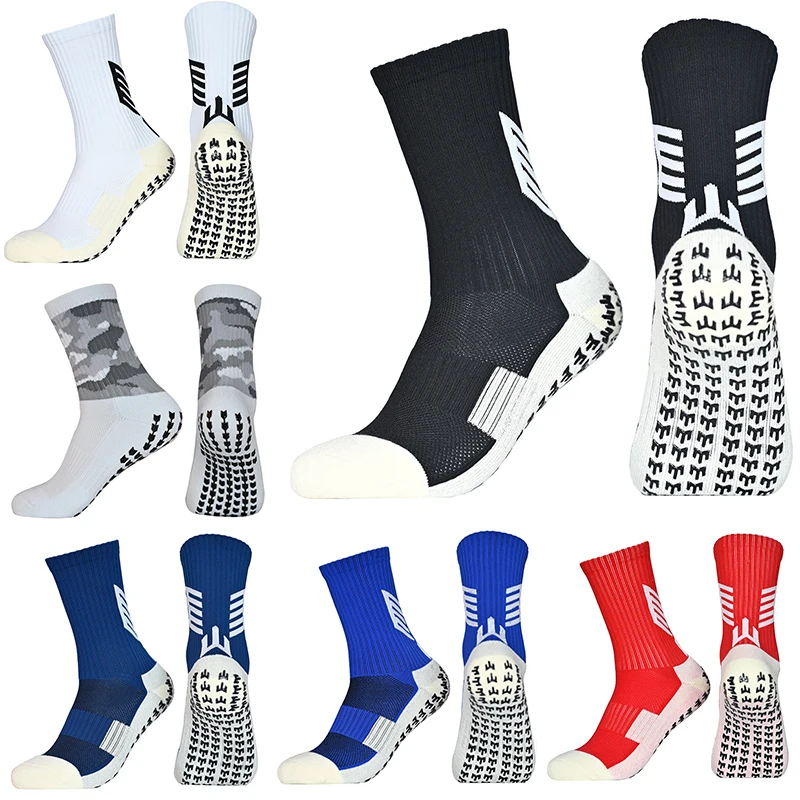 Football Socks Basketball Sports Socks Towel Bottom Anti Slip Medium Tube Training Adult Running