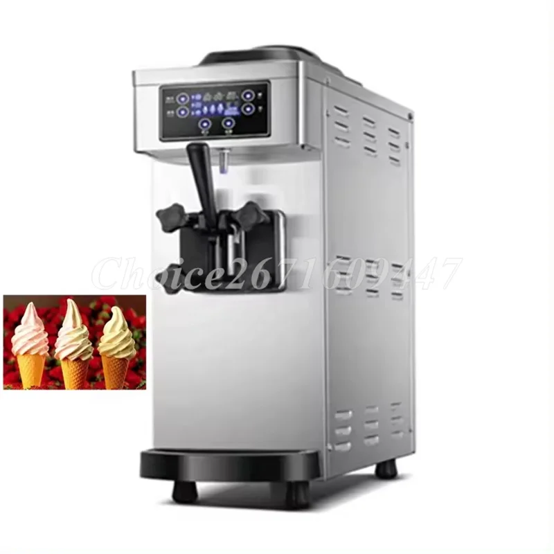 

Automatic Soft Ice Cream Making Machine Table Top 1 Flavor Frozen Yogurt Soft Serve Ice Cream Machine Ice Cream Maker