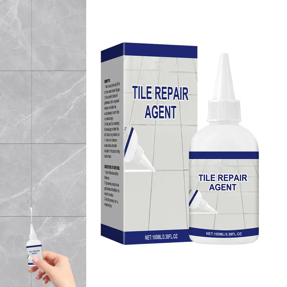 Description Picture 2 of itemTile Repair Agent Quick Drying Tile Grout And Caulking Tool Tile Grout And Caulking Tool Ceramic Tile Repair Waterproof For Seal