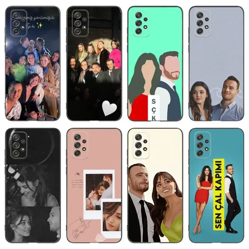 Custodia Per Telefono Tv Sen Cal K-Kapimi Per Samsung A91 80 70 53 42 32 30 20 A50 30S 50S 21S 20S A20E Custodia Nera