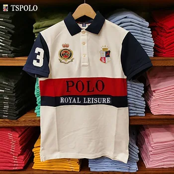 New Oversized Men's Polo Shirt Classic Great Desingers Royal Leisure Button Collar T-shirt Golf Plus Size XS-7XL Male Clothing 5