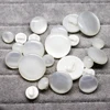 10mm- 22mm Shank White Pearlescent  Fashion Buttons for coat Shirt Sweater Classic Pearlescent Sewing Buttons 2