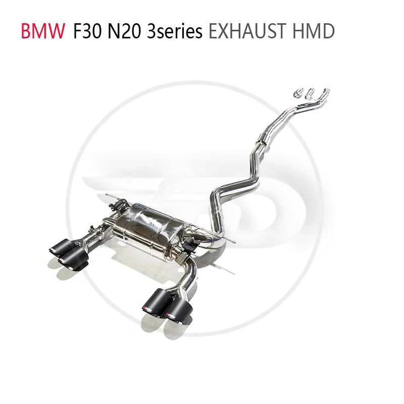 

HMD Stainless Steel Exhaust System Performance Catback for BMW 320i 328i F30 N20 Auto Modification Electronic Valve Muffler