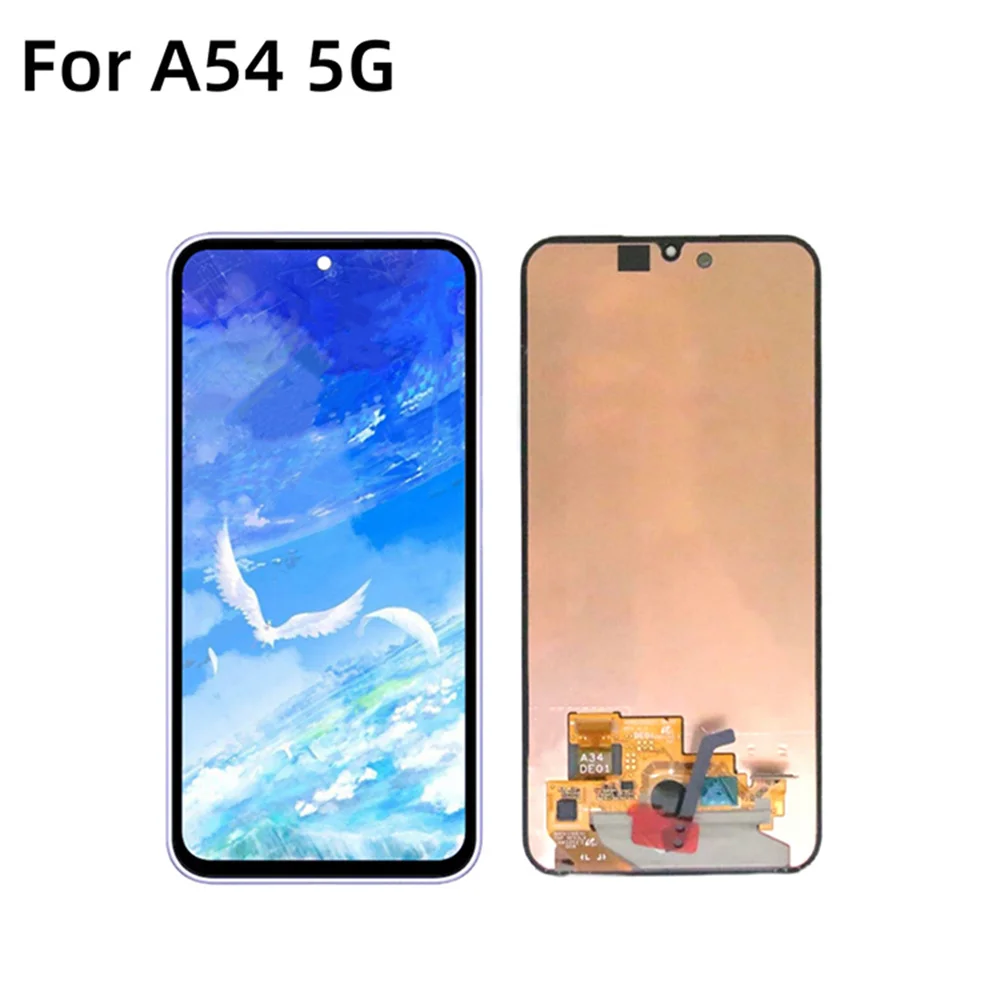 

2023 New Touch Screen Assembly Original AMOLED Screen with Frame Toolkits For Samsung A54 5G/A546B Display Parts