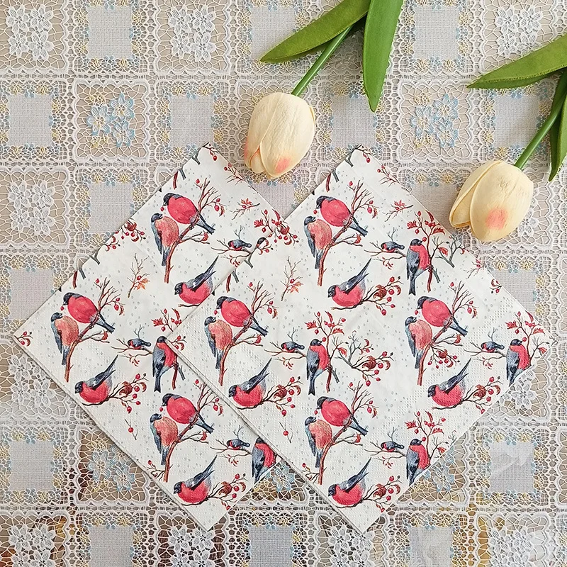 Paper Napkins Placemats 10/20pcs 33cm 2-Ply Colourful Printed
