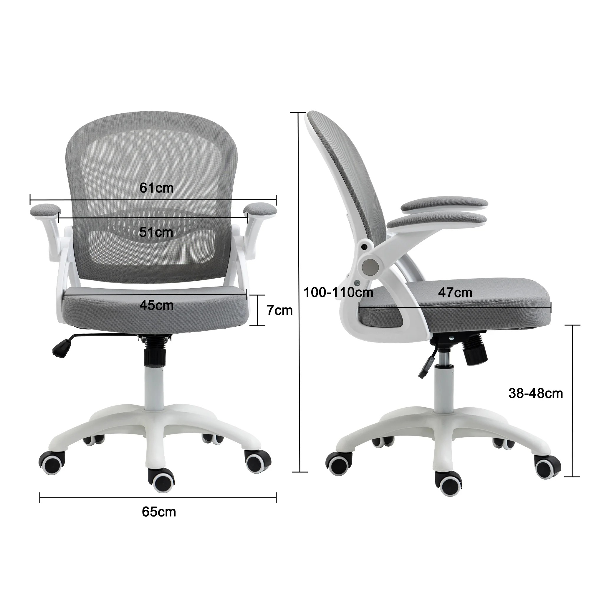 كرسي ألعاب AnneFish مريح للكمبيوتر والمكتب المنزلي...