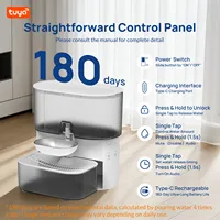 3L Pet Water Fountain,No Filter,Rechargeable Automatic Water Dispenser forCat&Small Dog,Wastewater Separation Always Fresh Water - Image 3