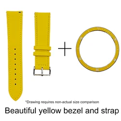 Original Black Rainbow Stainless Steel Bezel Cover (Yellow strap bezel)
