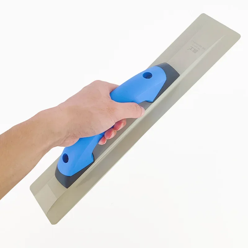 Durable Wear-Resistant Flat Bottomed Plaster Trowel Grey Scraper Cement Mixing Board Sandboard Bricklayer Tool