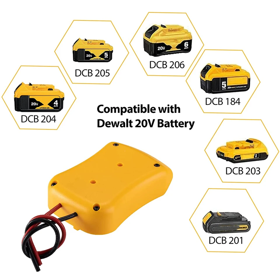 Adaptador De Bateria 20v Dca1820 Para Ferramenta Dewalt 18v | Frete Grátis