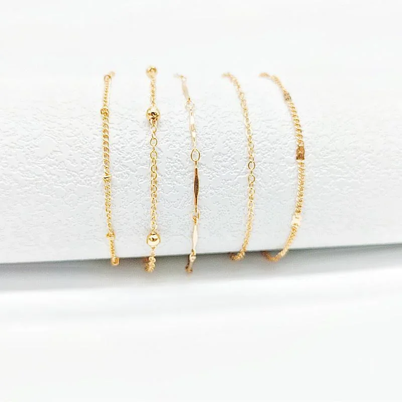 Silver Anklet Bracelet Ankle Chains Bead Bracelet Beads Anklet Fashion Accessories 5Pcs/Set Ankle Bracelet Anklet Multi-layer Bead Chain Simple Beach Set Ankle Foot Chain for Girls Jewelry
