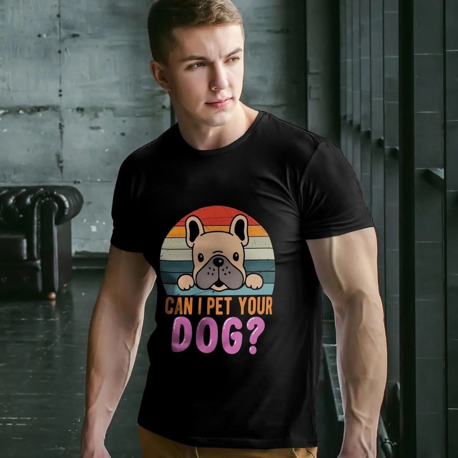 

Женская футболка с рисунком могу ли я питомцем ваша собака смешная Мужская Футболка мягкий короткий рукав