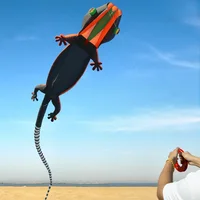 3D 14M Lizard Inflatable Kite Soft Skeletonless Large Animal Kite Outdoor Sport Sports Tear Resistant Kite Easy To Fly 1