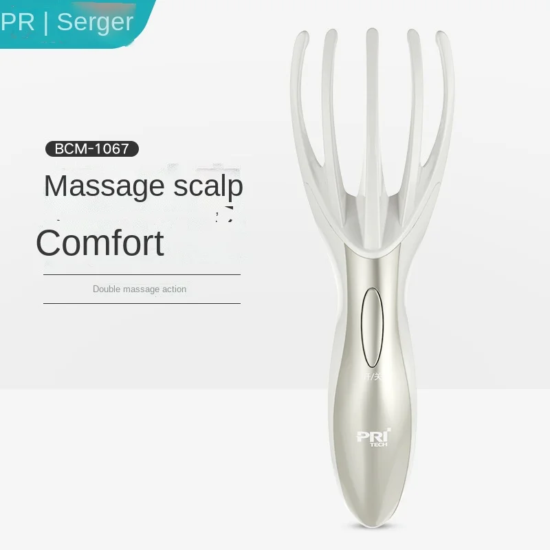 

Scalp Massager Comb To Relax Head Soothing Electric Brain Stimulator Electric Octopus Grasping Hand Home Portable Head Massage