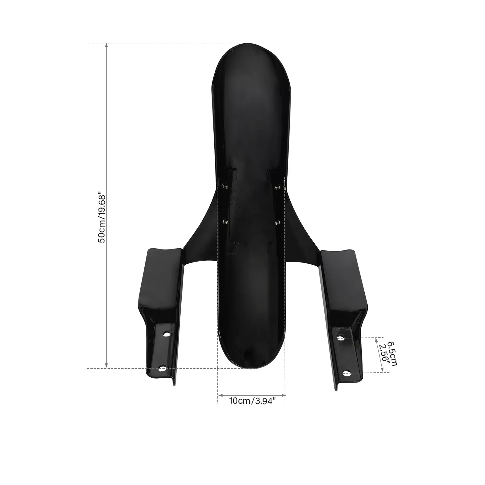 Carbon Fiber Front Fender Hugger For Harley Davidson Low Rider S & ST (2018-2024) - Gloss/Matt Finish