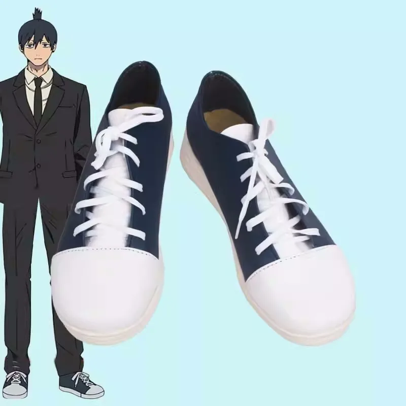 

Anime Chainsaw Man Hayakawa Aki Cosplay Fashion Shoes Boots For Men Halloween Carnival Role play Props Shoes Costume Accessories