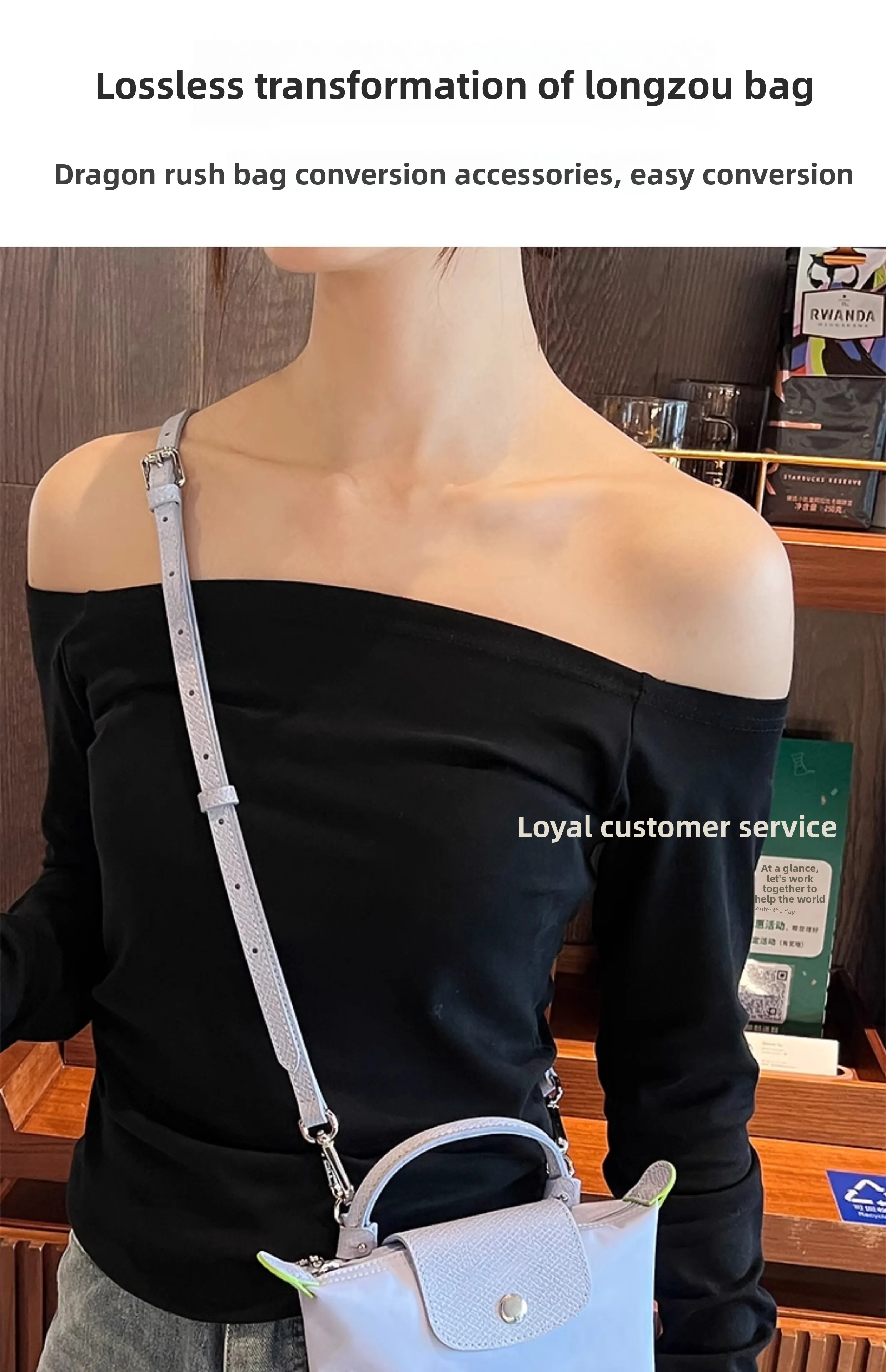 Shoulder Strap For Longchamp Strap Mini New Color Mini Bag Strap Bag Belt Crossbody Bag Transformation Accessories