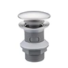 Bathroom Push Button Sink Plug Drainer Siphon Waste Stopper Bounce Type Drain Waste Stopper Easy to Installation 1