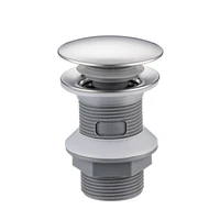 Bathroom Push Button Sink Plug Drainer Siphon Waste Stopper Bounce Type Drain Waste Stopper Easy to Installation 1