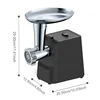 Electric Meat Grinder,Heavy Duty Meat Mincer, Sausage Stuffer Maker, Food Grinder with Sausage , Grinder Plates, for Home Kitche 5