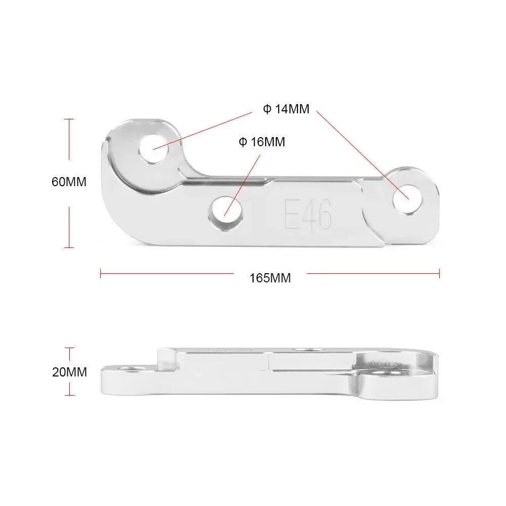E46 Car Accessories Adapter increasing turn angles 25%-30% for BMW M3 Tuning Drift